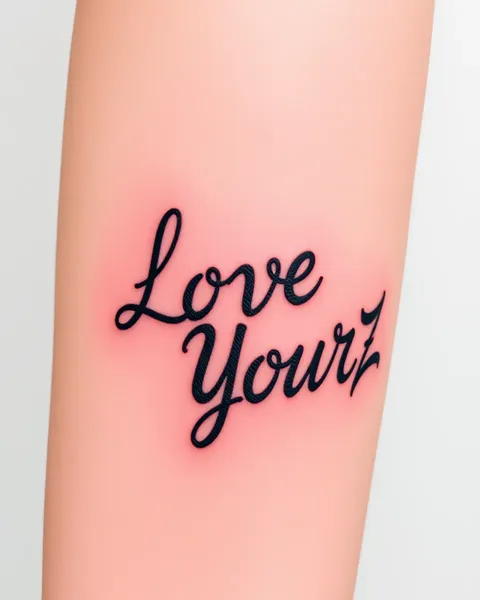 "Yourz Tattoo: Una representación de su viaje de amor"